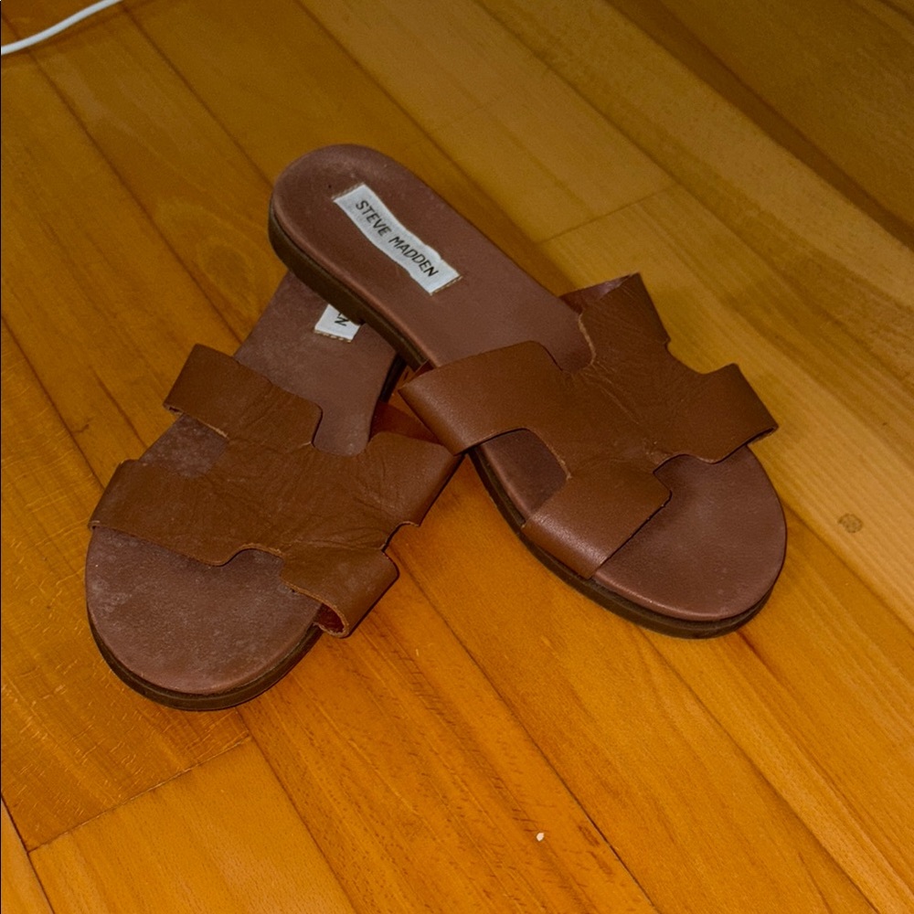Steve Madden Chestnut Slide Sandals
